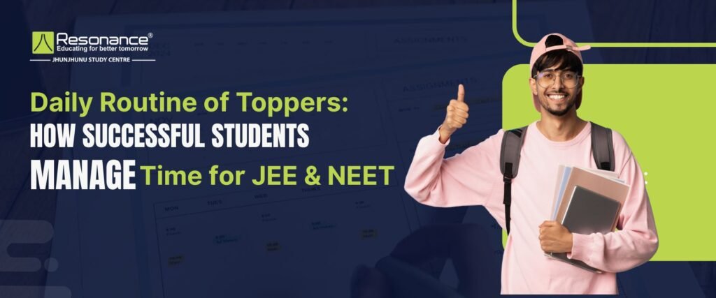 Daily routine of toppers